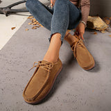 202 Spring And Autumn Leisure Flat-Bottomed Lefu Shoes Shallow Mouth Pedal Round Head Lady Comfortable Single Shoes HZ0115