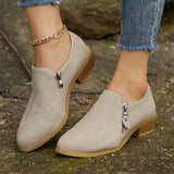 Fashion Single Shoes Women 2025 Work Shoes Thick Heel High Heels High-Heeled High-Heeled High-Heeled Large Women's Shoes HZ0115