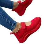 New Casual Single-Shoe Women 2025 Summer New Slope And Magic Stick Casual Large Size Sports Women's Shoes HZ0115