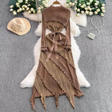 Ancient Fashion Lattice Hair, High Waist Thin Suit Shorts Wide Leg Pants Slacks Trousers Boots Trousers HZ0115