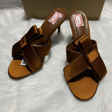 ZA Home 2025 New Women's Shoes Low Heel Temperament Famous Bow Decoration High Heels Toe Sexy HZ0115