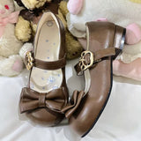 Daily Cute Soft Soles Not Tired Mary Jane Leather Shoes New Sweet With Jk Lolita Shoes HZ0115