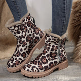 Large-Size Snow Boots Women's 2025 Winter New Velvet Women's Shoes To Keep Warm Boots HZ0115