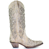 Autumn And Winter New Ladies Retro Boots Color Hot Diamond Hollow Head Coarse And Jacket Boots HZ0115