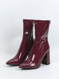 New Pointed High And Sexy Water Drill Elastic Boots Thin Skinny Boots Fashion Women's Boots HZ0115