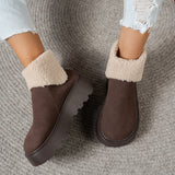 Thick Bottom Plus Thick Winter Snow Boots Women's Fur Integrated 2025 New Waterproof Short To Keep Warm And Velvet Women's Shoes HZ0115