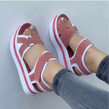 2025 Women's Shoes New Fish Mouth Thick Bottom Flat Bottom Lady Font Beach Women Cool Slippers 43 HZ0115