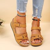 2025 Summer New Retro Women's Sandals Car Line Hole Shoes Large-Size Round Head And Comfortable Sandals Women HZ0115