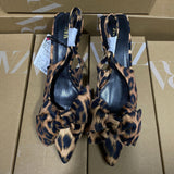 ZAJ2025 Spring New Women's Shoes Black Metal Details Decorate Round Head High Heel Elegant Fashion Sandals HZ0115