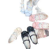 Cute Bow Lolita Shoes Lolita JK Small Leather Shoes 2025 New Round Head With Mary Jane Single Shoes HZ0115
