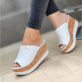 2025 Summer New Women's Shoes And Thick-Soled Slippers Women HZ0115
