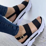 2025 New Summer Code With Sweet Wind Slope And Sandals Woman HZ0115