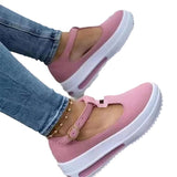 Large-Size 2025 Summer New Fashion Round Head Shakes The Bottom Of The Women's Sports Wind-Thick-Soled Sandals HZ0115