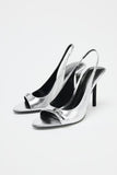 ZA2025 New Spring Tip-Tape Thin High Heels Wine Red Elegant Belt Buckle With High Heels HZ0115