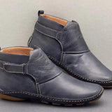 New Large-Size Women's Boots 2025 Autumn And Winter Short-Clinic Velo Sticker Women's Boots Low And Martin Boots HZ0115