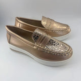 Large Size 2025 Spring New Casual Single Shoe Sports Zipper Women Lazy Low Help Shoes HZ0115