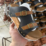 Large-Size Thick Bottom Slope With One Word With Slippers 2025 Summer New Buckle With Light Soaked Beach Toe Women's Shoes HZ0115