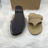 ZA Home 2025 New Word-Word Sandals Women's New Large-Size Loose Cake Soles Casual Toe Shoes HZ0115