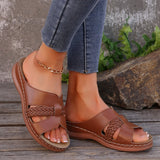 2025 New Summer Women's Thick-Bottomed Slippers Large-Size Fish Mouth With Thick-Sed Slippers Women's Shoes HZ0115