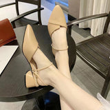 Coarse And Cool Slippers Women's Summer 2025 New Half-Slippers Korean Version Inside And Outside Wear High And Female Shoes HZ0115