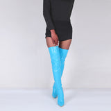Wish Autumn And Winter New Fashion Personality Over The Knee Size Women's Boots 0-43 HZ0115