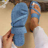 2025 Spring And Summer New Large-Size Cobage Women's Slippers Set Fashion Comfortable Flat Women's Cool Slippers HZ0115