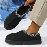 New UG Snow Boots Large-Size Men's National Wind-Thin Snow Boots Couple Cotton Slippers Women's Shoes HZ0115