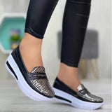 Summer New Casual Single Shoes Pure Color Round Head Low Belt Buckle Soft Sole Work Shoes Bean Shoes HZ0115