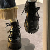 Korean Version Of The Thick Background To Increase The High Martin Boots Women 2025 Spring And Autumn Locomotive Belt Buckle Hottie Short Boots Fashion Boots HZ0115