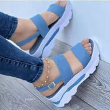 2025 New Summer Code With Sweet Wind Slope And Sandals Woman HZ0115