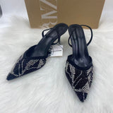 ZA Family 2025 New Women's Shoes Low Heel Temperament High Heels Autumn Bag Head Fashion Showfy Sandals Women HZ0115