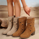 New Women's Boots In Autumn And Winter 2025 HZ0115