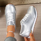 Large-Size 2025 Summer New Solid Cloth Shoes Sports Casual Women's Shoes Light Mouth Flat Bottom Round Head HZ0115