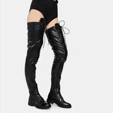 Winter New Zip Side Zip Line With Long Over-Knee Boots 40-43 HZ0115