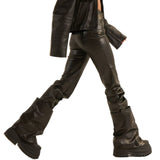 Hot Sales Of Retro Thick-Bottomed Knight Boots Women's 2025 New Autumn Slim Height Trouser Tube Fashion Boots HZ0115