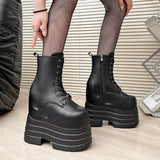17Cm High Shoes Cos One Thick Sole Height Martin Boots Small Size Summer Exhibition Loose Cake Thick Soles Shoes HZ0115