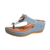 Clip-O-Female Sandals New Slope And BB Cool Slippers Women's Beach Toe Summer Women's Shoes HZ0115