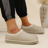 New UG Snow Boots Large-Size Men's National Wind-Thin Snow Boots Couple Cotton Slippers Women's Shoes HZ0115