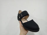 New 2025 Spring New Casual Low Heel Round Head Button Lady Size Single Shoe HZ0115