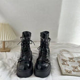 Personalized Design Rivet Round Head Thick Bottom Martin Boots 2025 New Locomotive Wind Small Man To Increase Fashion Boots HZ0115