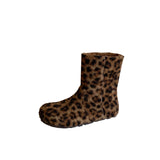 8566 ~ Increase In Height ~ French Boken Wool Boots Women's Boots New Cotton Boots In Autumn And Winter 2025 HZ0115