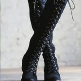 2025 Autumn And Winter New Women's Shoes Fashion Boots Wish Hot Long Cylinder Rivets HZ0115