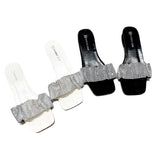 Water Drill Cool Slippers Women Wear 2025 Summer New Fashion Word Drag In The Toe And Coarse Woman Drag HZ0115