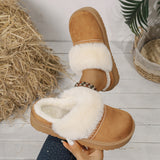 National Cotton Slippers Lady Winter Home Wearing Retro Anti-Slip Thick Bottom Plus Velvet Warm Moon Shoes HZ0115