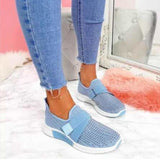2025 New Fashion Diamond Large-Size Students Casual Single Shoes Summer Women's Shoes HZ0115