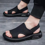 Sandals Men's 2025 Summer Leisure Sports Beach Outside Wearing Summer Breathable Outdoor Personality Cold Slippers Tide Anti-Slip HZ0115