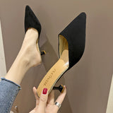 Women's Sandals Women's Fine Heel 2025 New Summer Women's Shoes Fashion High Heel Cool Slippers Women Wear Heel HZ0115