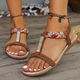 Flat-Bottomed Large-Size Sandals Women In The Summer Of 2025 New Fish Mouth Comfortable Tight-Dip Sandals HZ0115