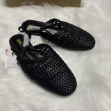 ZA Home 2025 New Niche Light Luxury 2025 Women's Shoes Summer Cool Slippers Outside Wearing Retro Leather Shoes HZ0115