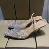 ZA Home 2025 New Spring New Transparent Pearl Water Drill Hot Shoes Fairy Wind Tip Fine Half Bag Head HZ0115